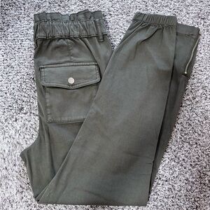 White House Black Market Dark Green Cargo Pants 4R